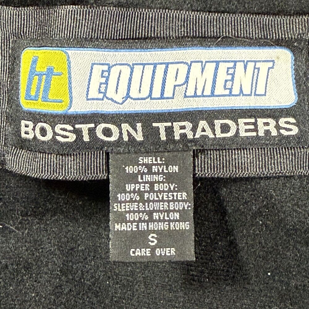 BT Equipment Boston Traders Chore Utility Jacket Sz S Men Heavy Nylon Army Green - Picture 8 of 9